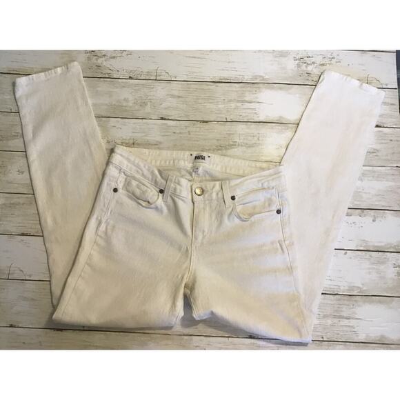 PAIGE WHITE Jeans size 29 Skyline Ankle Peg Optic White - Picture 7 of 10